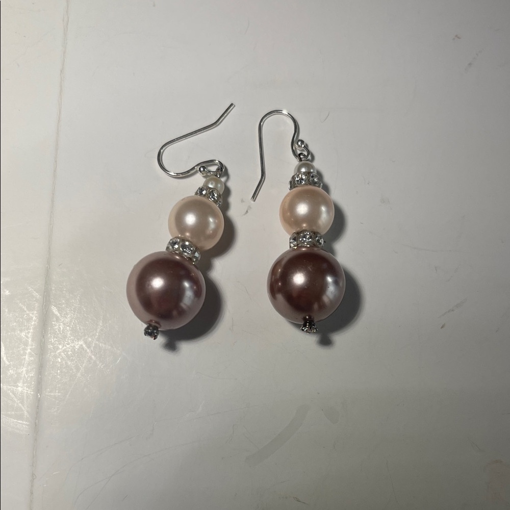 Elegant Pearl Drop Earrings